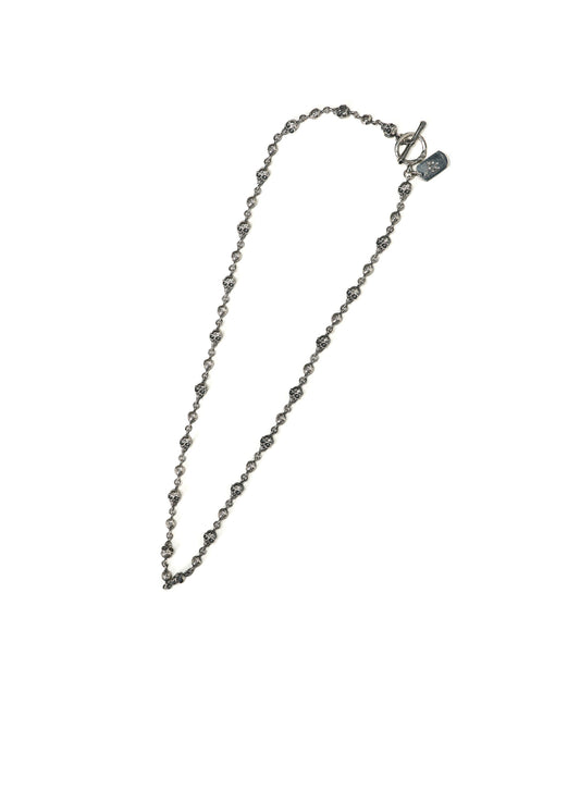 SILVER 950 ALIENSKULL CHAIN NECKLACE