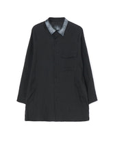RAMIE LAWN U-ASYMME COLLAR RAGLAN B