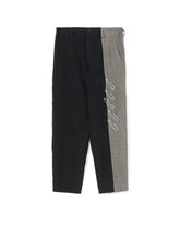 LINEN+BROAD LAYERED PANTS