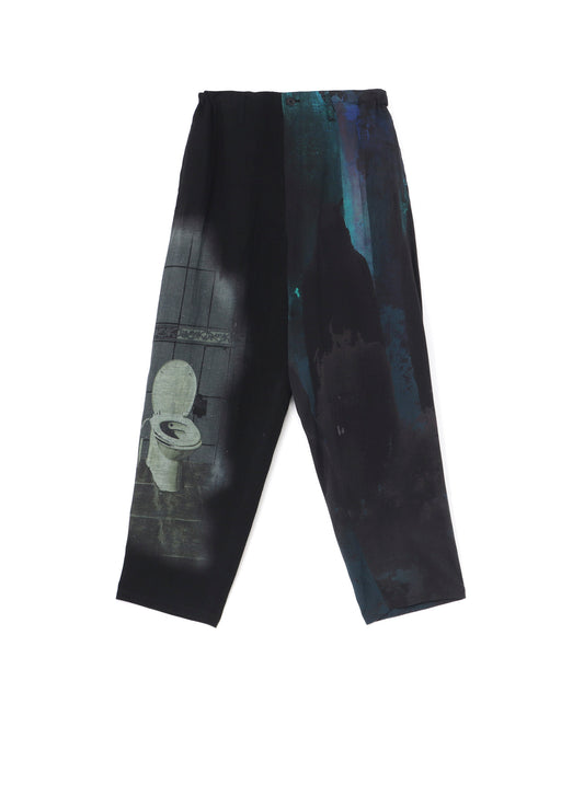 U-FOUNTAIN PRINT PANTS