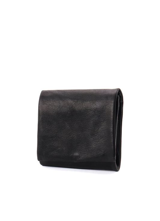 SOFT HORSE LEATHER TRI-FOLD WALLET