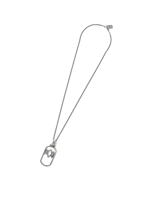 SILVER 950 DOG TAG GLASSES HOLDER