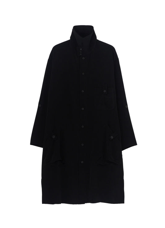 TA TUXEDO STAND COLLAR SHIRT