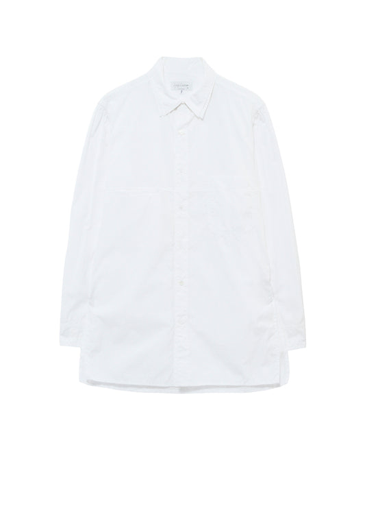 CHAIN STITCH BROAD DOUBLE COLLAR BLOUSE