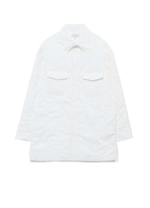3LAYER PIECE DYED PADDED TRIPLE COLLAR BLOUSE