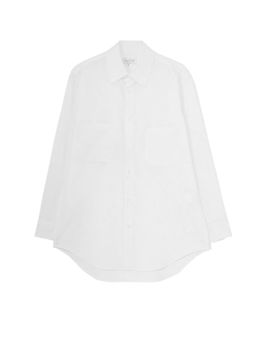 COTTON BROAD DOUBLE POCKET SHIRT