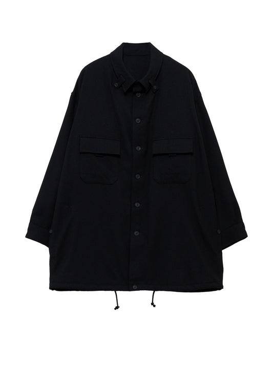 SERGE MILLED PADDED BLOUSON SHIRT