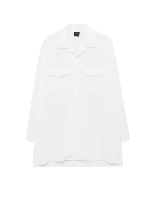 SUIT POPLIN CDH OPEN COLLAR SHIRT