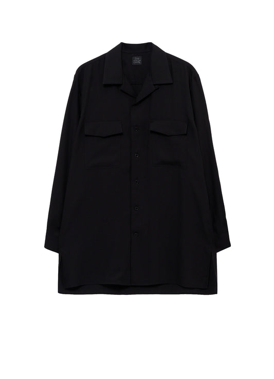 SUIT POPLIN CDH OPEN COLLAR SHIRT