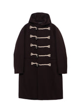 FLANNEL TOGGLE DUFFLE COAT