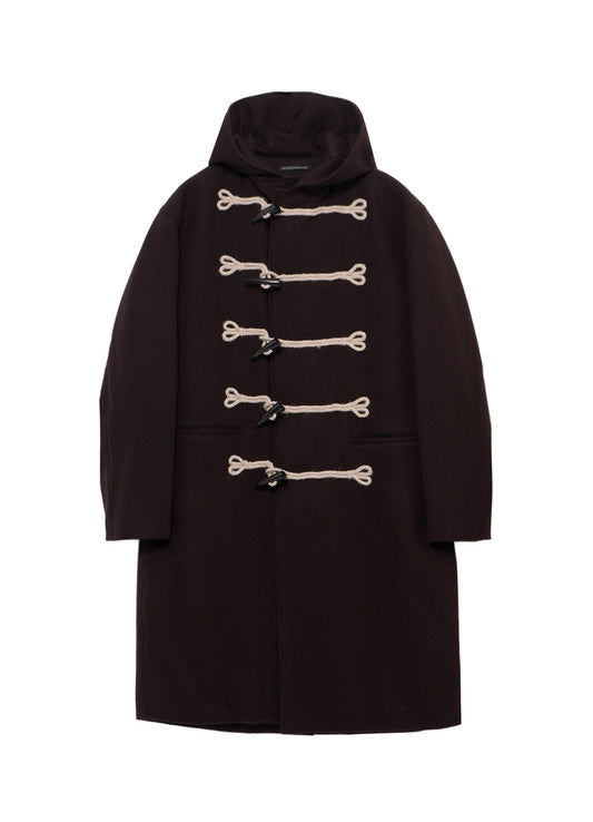 FLANNEL TOGGLE DUFFLE COAT