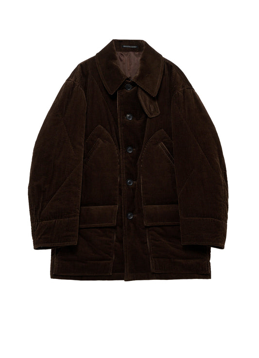 6W CORDUROY TUMBLER PADDED HUNTING COAT