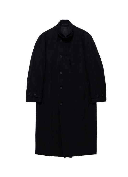 TASMANIA FLANNEL STANDCOLLAR COAT