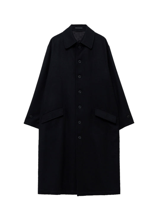 TASMANIA FLANNEL SLEEVE BELT LONG COAT