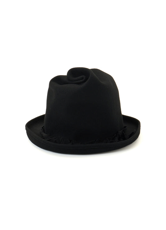 WOOL HAT BODY B ROLLED CROWN