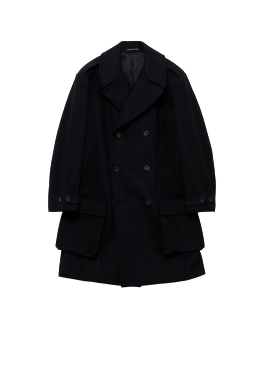 MELTON STEAM 6 BOTTONS DOUBLE JACKET