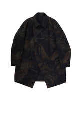 RUST SCRAP FLANNEL PADDED JACKET
