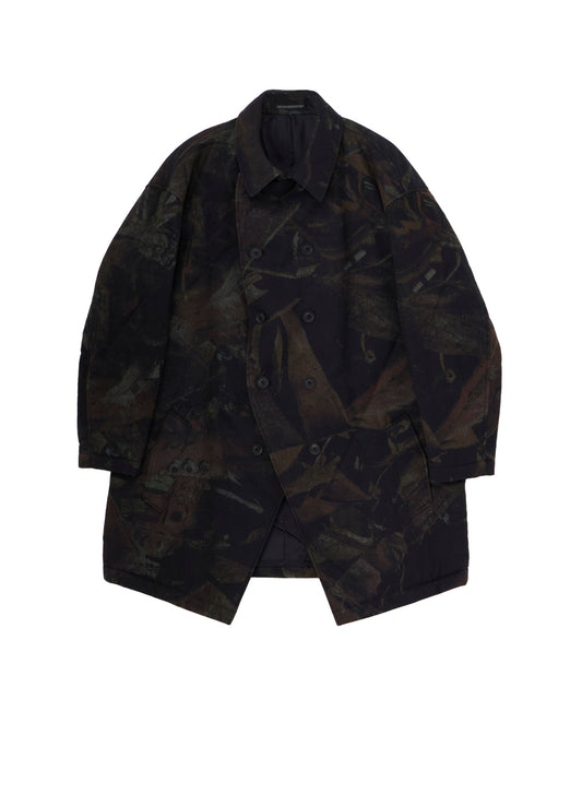 RUST SCRAP FLANNEL PADDED JACKET