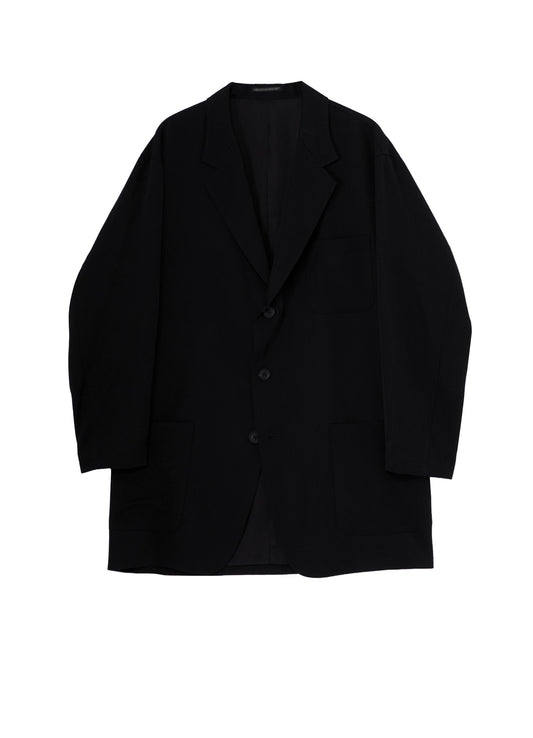 WOOL GABARDINE 3 POCKETS JACKET