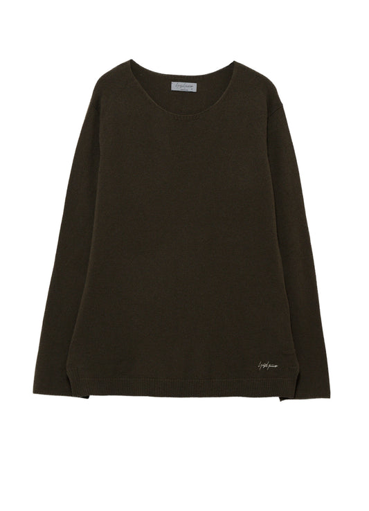 SINGLE JERSEY SIGNATURE EMBROIDERED KNIT