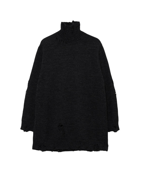 5G 3PLY SINGLE JERSEY  HIGH NECK PO