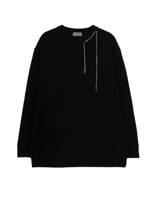 SINGLE JERSEY+EMBROIDERY EMBROIDERY ROUND NECK PO