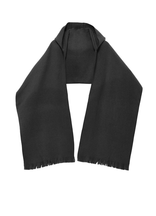 MILLED WOOL HOOD STOLE