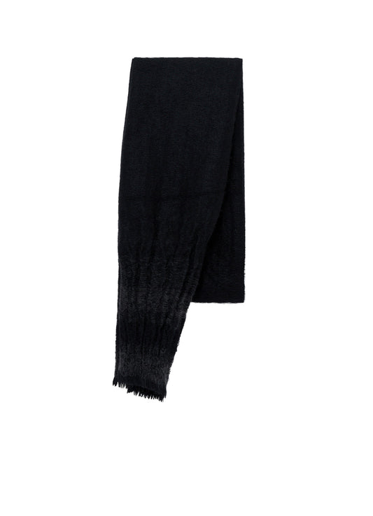 W/KID MOHAIR GATHER STRIPE STOLE