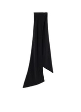 20MOMME DE CHINE SUEDE TUMBLER SCARF