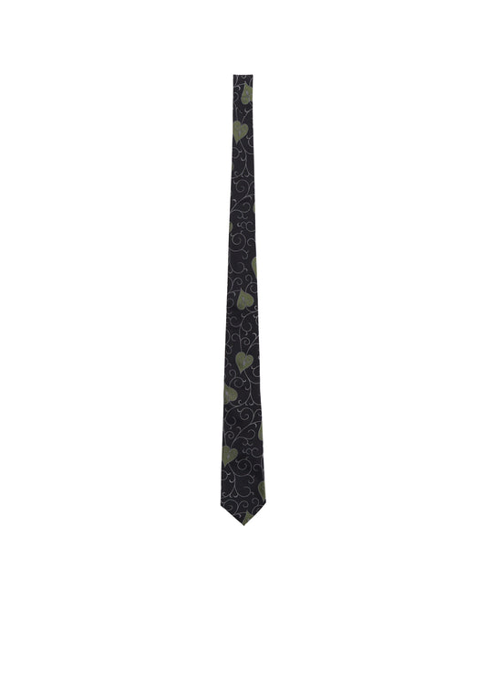 HEART SCROLL JQ DERBY TIE B