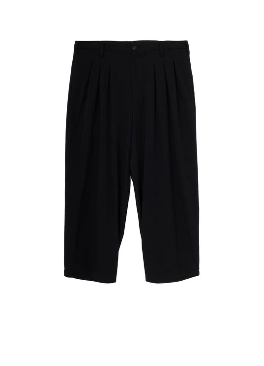 WOOL GABARDINE 12TUCKS PANTS