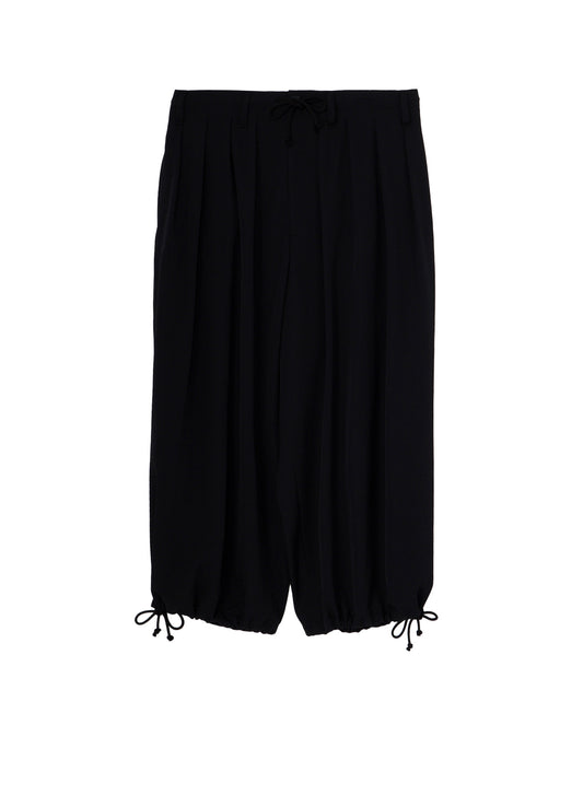 WOOL GABARDINE STANDAED BALLON PANTS