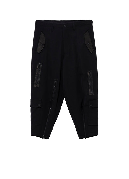 ARMY GABARDINE ZIP MILITALLY PANTS