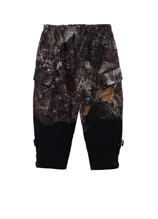 VIYELLA W SCREW HEM BELT PT CARGO PANTS