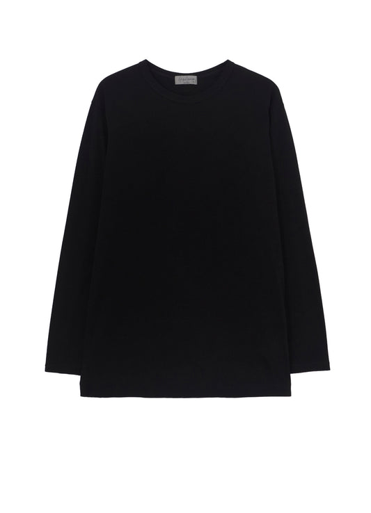 SOFT SINGLE JERSEY ROUND NECK LS TEE