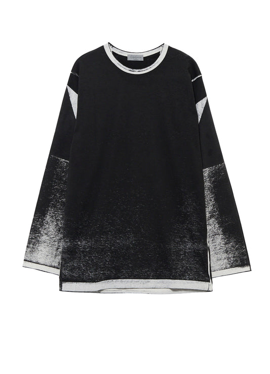 DENSE SINGLE JERSEY ROUND NECK LONG SLV T