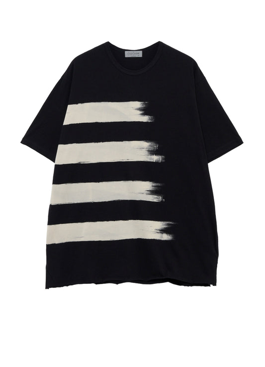 COTTON SINGLE JERSEY ROUND NECK SHORT SLV T
