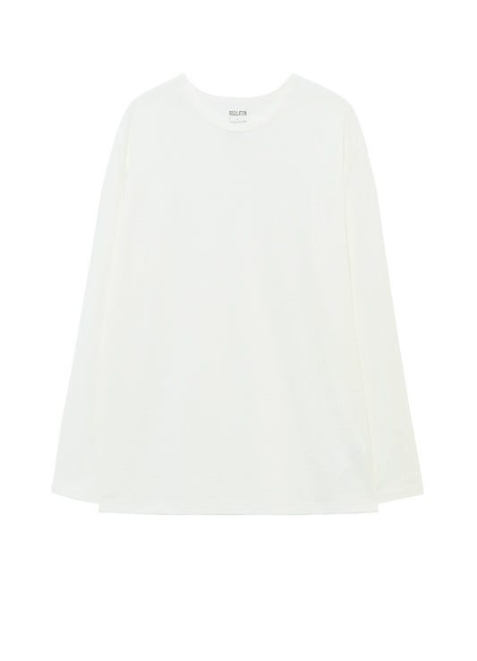 SINGLE JERSEY RE LOGO PT LONG SLEEVE