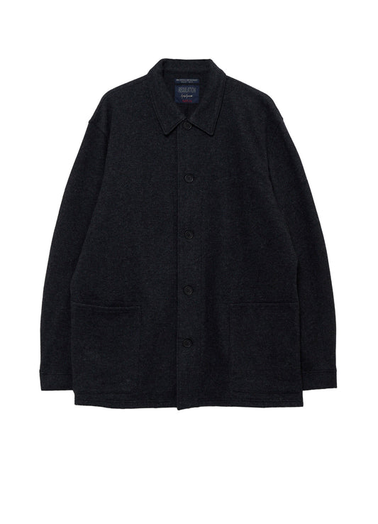 WOOL COMBED YARN SINGLE JERSEY RE SHIRT JACKET