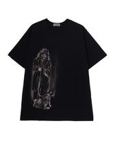 COTTON SINGLE JERSEY ROUND NECK SHORT SLV