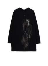 SINGLE JERSEY HENRY NECK LONG SLEEVE C/S