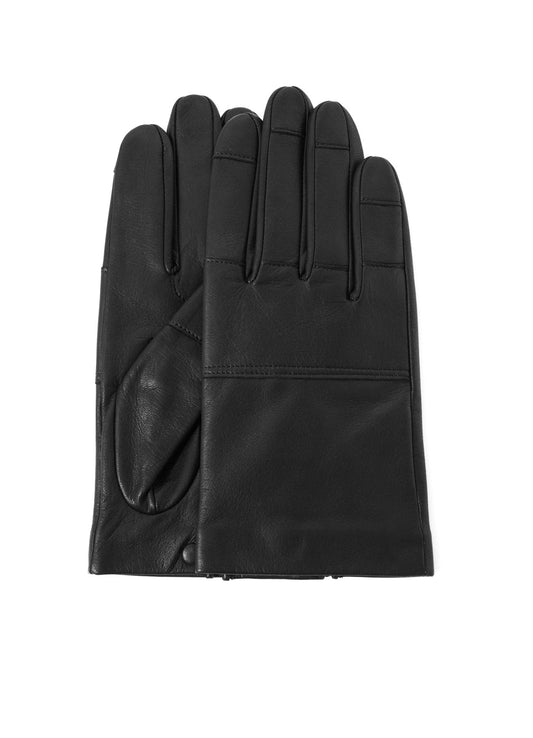 OIL COWHIDE PANEL SHORT GLOVE