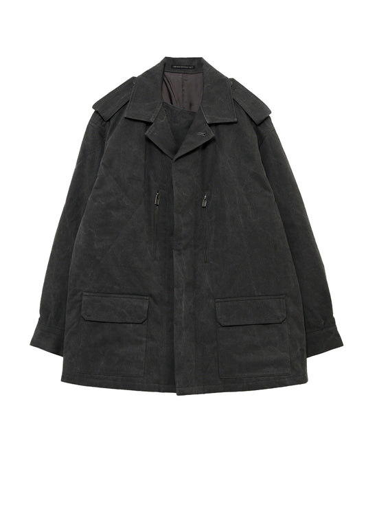 C TWILL PIGMENT BK PADDED BLOUSON