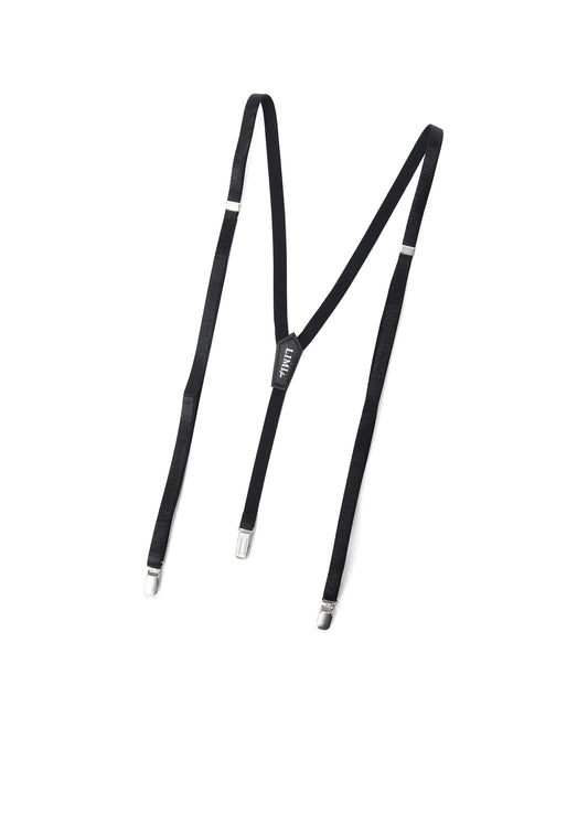 NON-LEATHER WAVE SLIM SUSPENDERS