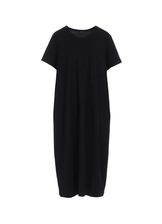 COTTON JERSEY PANEL DRESS
