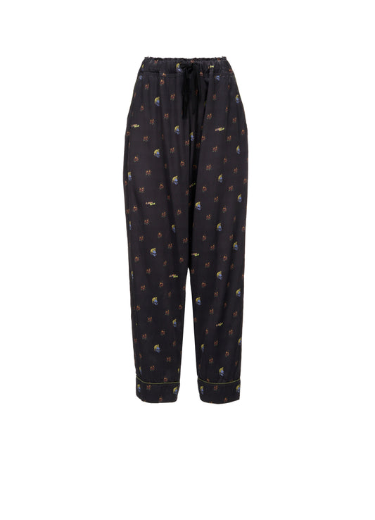 LIMI feu×HIROTTON RY/C SATIN PAJAMA PANTS