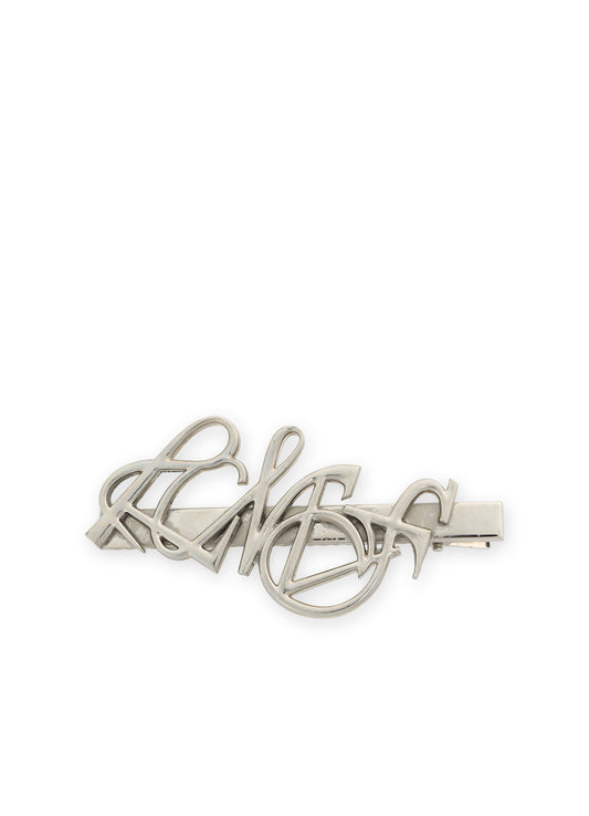 BRASS LOGO HAIR PIN