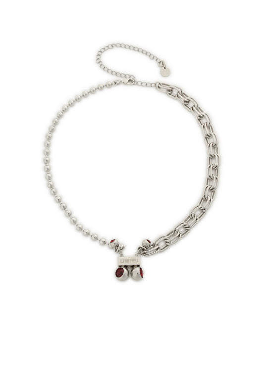 PIERCE CHAIN NECKLESS