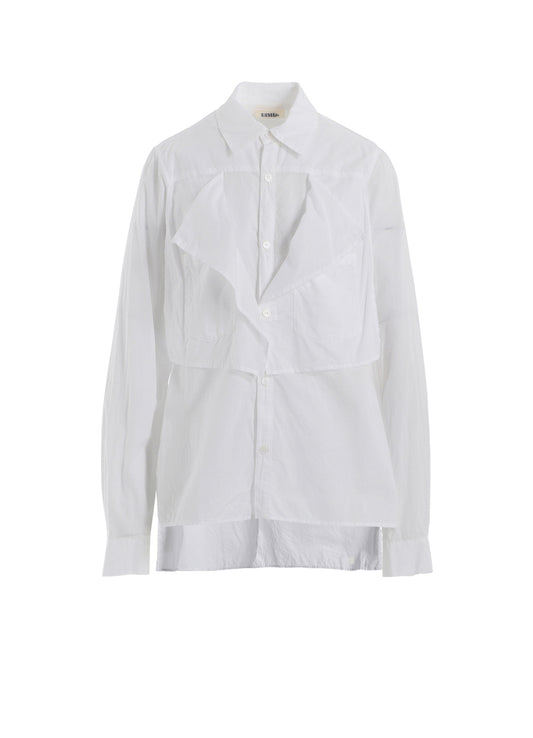 LAWN SQUARE PANEL BLOUSE