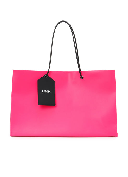 ORIGINAL PINK LEATHER SHOPPING BAG B